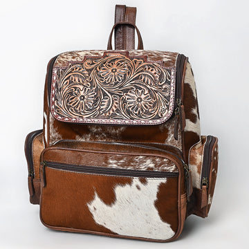American Darling Backpack Hand Tooled Hair-onGenuine Leather women bag western handbag purse